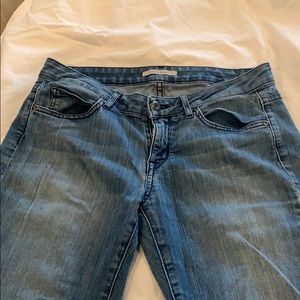 Rich and skinny light blue jeans